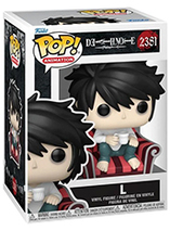 Figurine Funko Pop de L dans Death Note