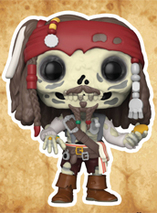 Figurine Funko Pop Pirates des Caraïbes du Captain Jack Sparrow - Ed Limitee Royalty
