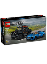 La Jaguar Project 7 et le Land Rover Defender - LEGO speed champions #77264