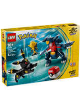 Le combat entre Noctali et Carchacrok - LEGO Pokémon SMART Play