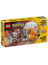 Salamèche et Racaillou, le combat dans la grotte - LEGO Pokémon SMART Play