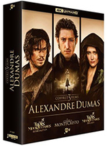 Le Comte de Monte-Cristo + Les Trois Mousquetaires - Coffret 3 films blu-ray 4K