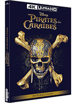 Pirates des Caraïbes - Coffret 5 films blu-ray 4K
