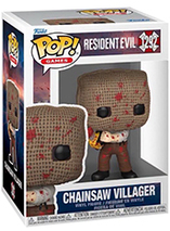Figurine Funko Pop Resident Evil du Dr.Salvador avec sa tronçonneuse