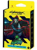 Starter Deck Embracing Power - Cyberpunk TCG Welcome To Night City
