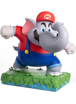 Statuette en résine de Mario Eléphant dans Super Mario Bros. Wonder par F4F