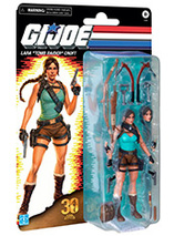 Figurine articulée TOMB RAIDER x G.I. JOE de Lara Croft