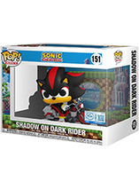 Figurine Funko Pop Rides de Shadow sur la Dark Rider dans Sonic the Hedgehog