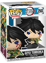 Figurine Funko Pop Demon Slayer Infinity Castle de Giyu Tomioka