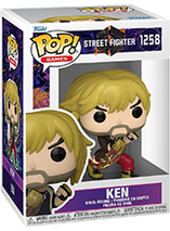 Figurine Funko Pop de Ken dans Street Fighter 6