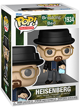 Figurine Funko Pop de Heisenberg dans la série Breaking Bad