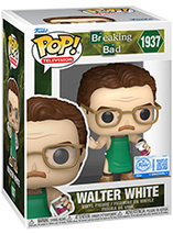 Figurine Funko Pop de Walter White en tablier vert dans la série Breaking Bad