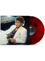 Michael Jackson : Thriller - Album vinyle (Édition limitée Marbre rouge et noir)