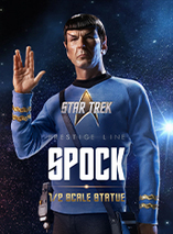 Statuette de Spock dans Star Trek : La Série Originale par Purearts (Prestige Line)