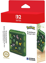 Boitier de protection Hori pour 24 jeux - Nintendo Switch 2 Pokémon Pixel Vert
