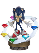 Figurine en résine de Sonic the Hedgehog dans Sonic Frontiers par F4F