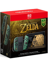 Console Nintendo Switch 2 The Legend of Zelda - Édition limitée 40e anniversaire