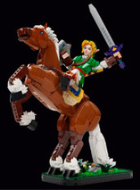 Link & épona - LEGO Zelda Ocarina of time