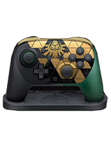 Manette Pro Nintendo Switch 2 The Legend of Zelda + support d'exposition - Édition limitée 40e anniversaire