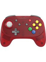 Manette sans fil Brawler64 Pro coloris Watermelon Red par Retro Fighters