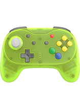 Manette sans fil Brawler64 Pro coloris Extreme Green par Retro Fighters