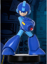Figurine amiibo Mega Man dans le jeu Mega Man Dual Override