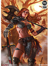 Premium Art Print Red Sonja : Queen of Scavengers par Sideshow