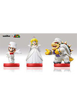 Pack 3 figurines amiibo tenu de mariage – Collection Super Mario Odyssey