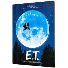 le-poster-en-bois-woodart-3d-du-film-e-t-lextra-terrestre-est-en-promo