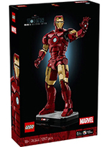 Le set collector LEGO Marvel de la figurine a construire d'iron Man Mark 3 est en promo
