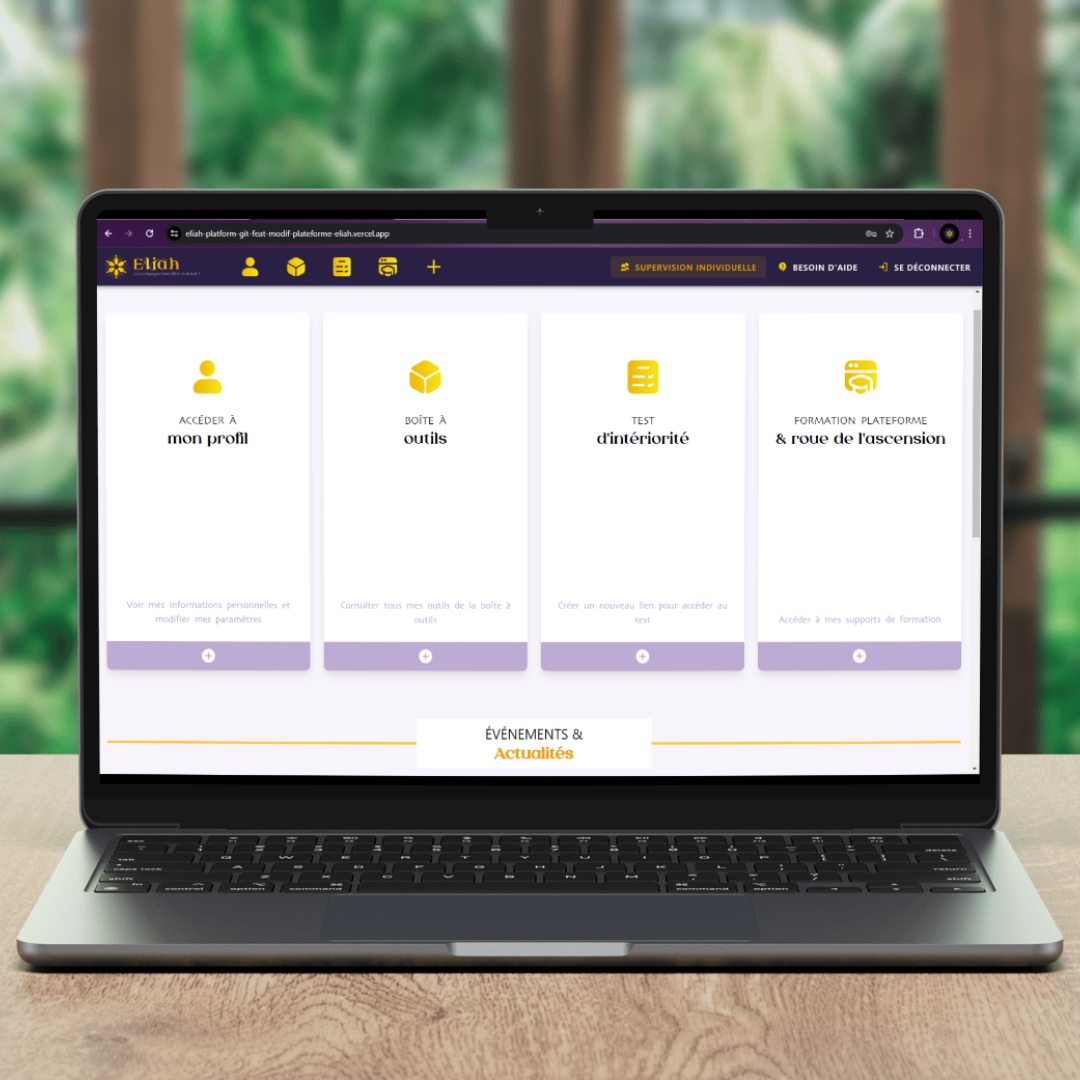 La plateforme d'accompagnement ELIAH