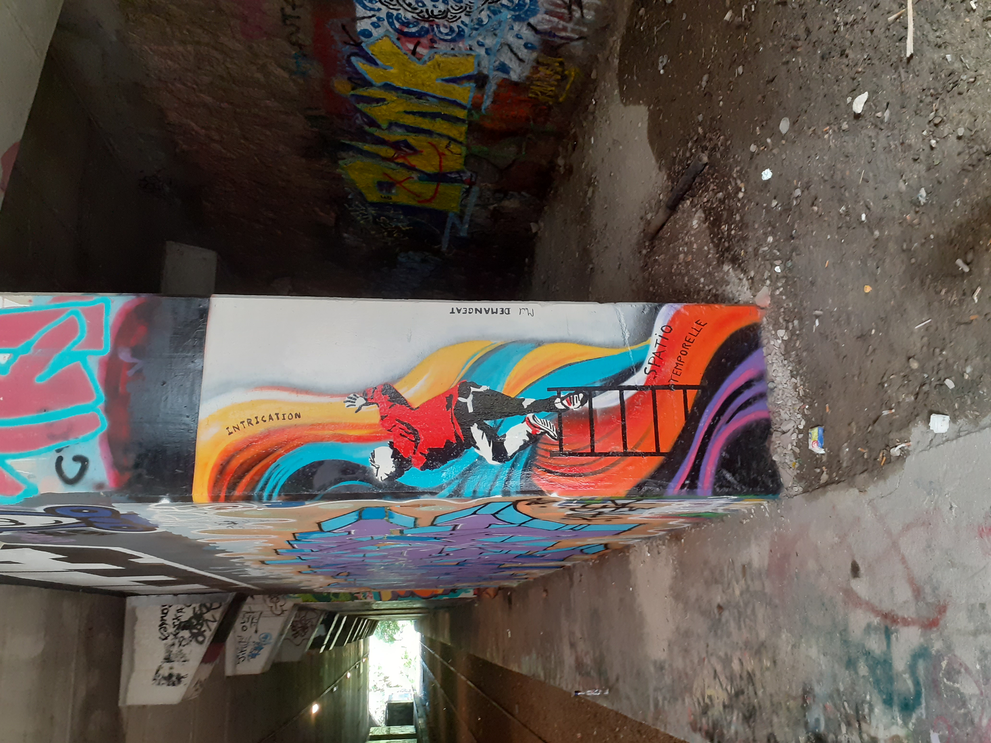 Oeuvre Sous les ponts - Artiste Muriane