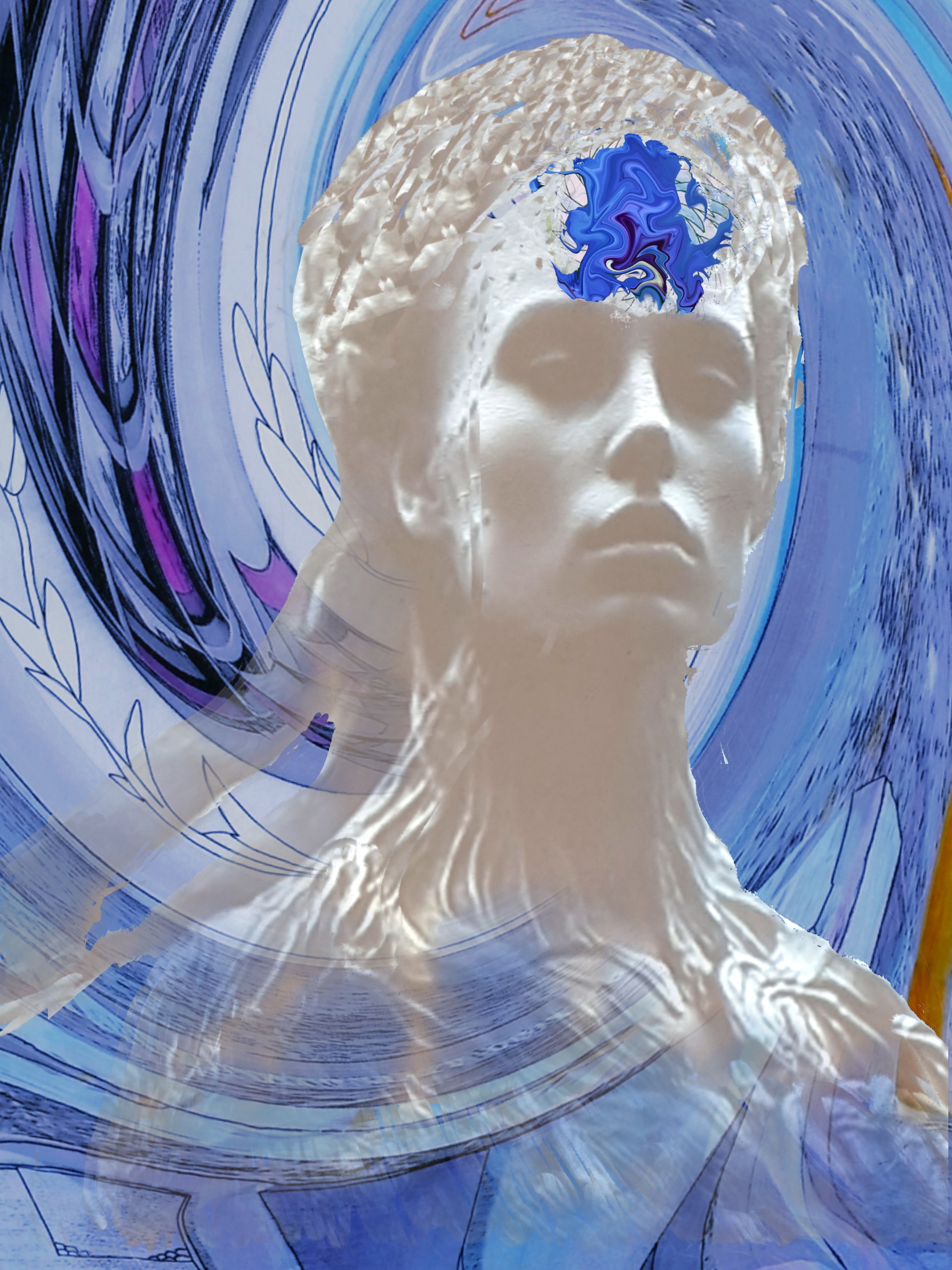 Oeuvre Meditation 2 - Artiste MurielDEMANGEAT