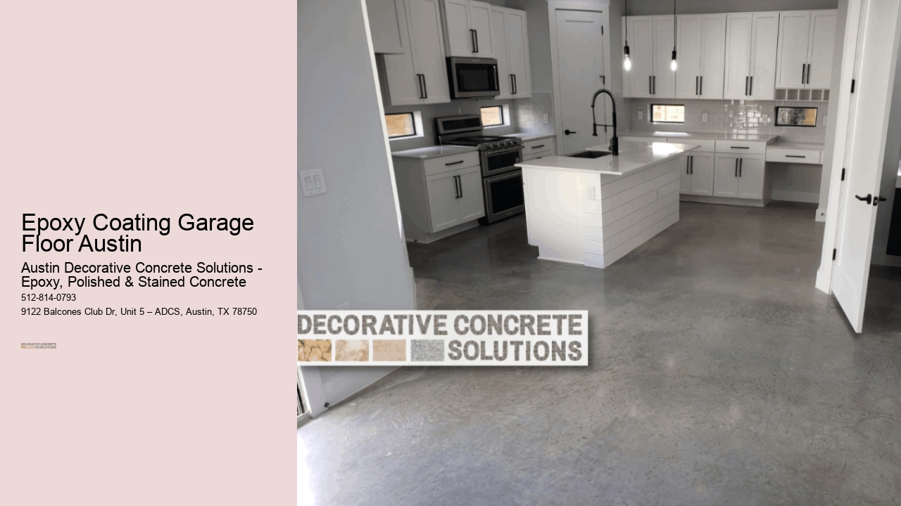 Epoxy Coating Garage Floor Austin