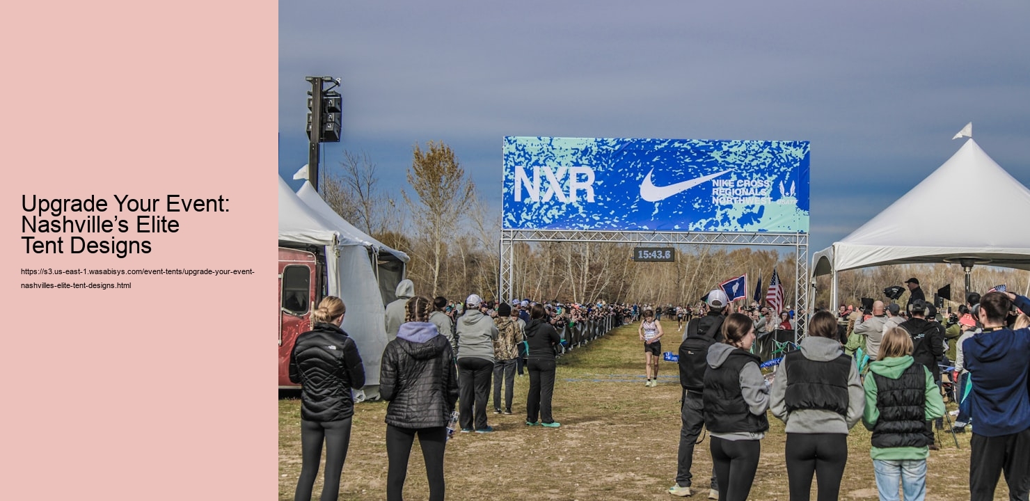 Upgrade Your Event: Nashville’s Elite Tent Designs