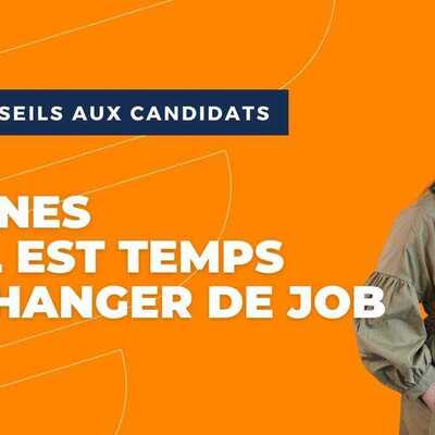 Vidéo /// 9 signes qu'il est temps de changer de job