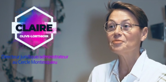 [Femmes de droit] Interview de Claire-Olive Lorthioir - Directeur juridique/administrateur au Cercle Montesquieu