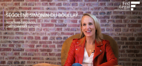 [Leaders juridiques de demain] Ségolène Simonin-du Boullay, Secrétaire du conseil chez Schneider