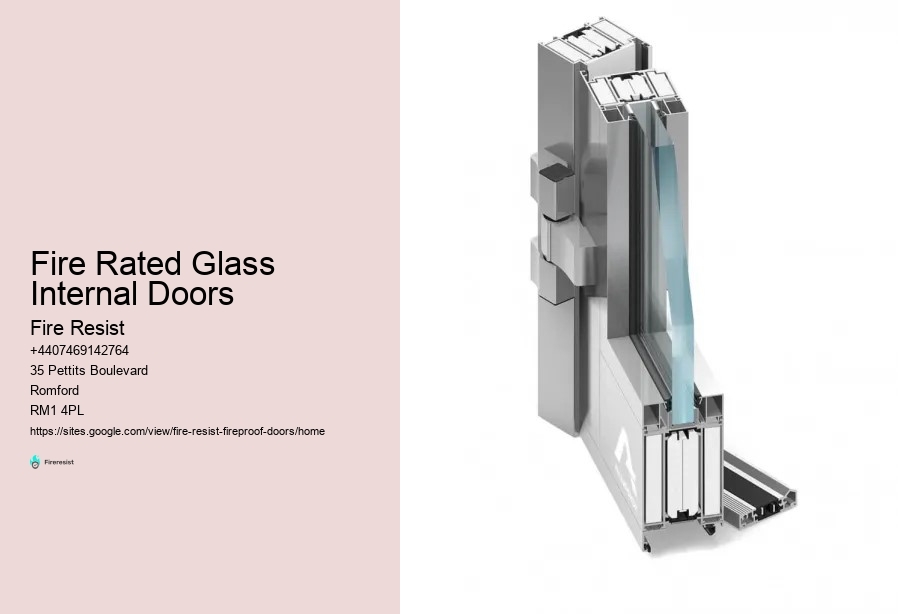 Fire Rated Glass Internal Doors