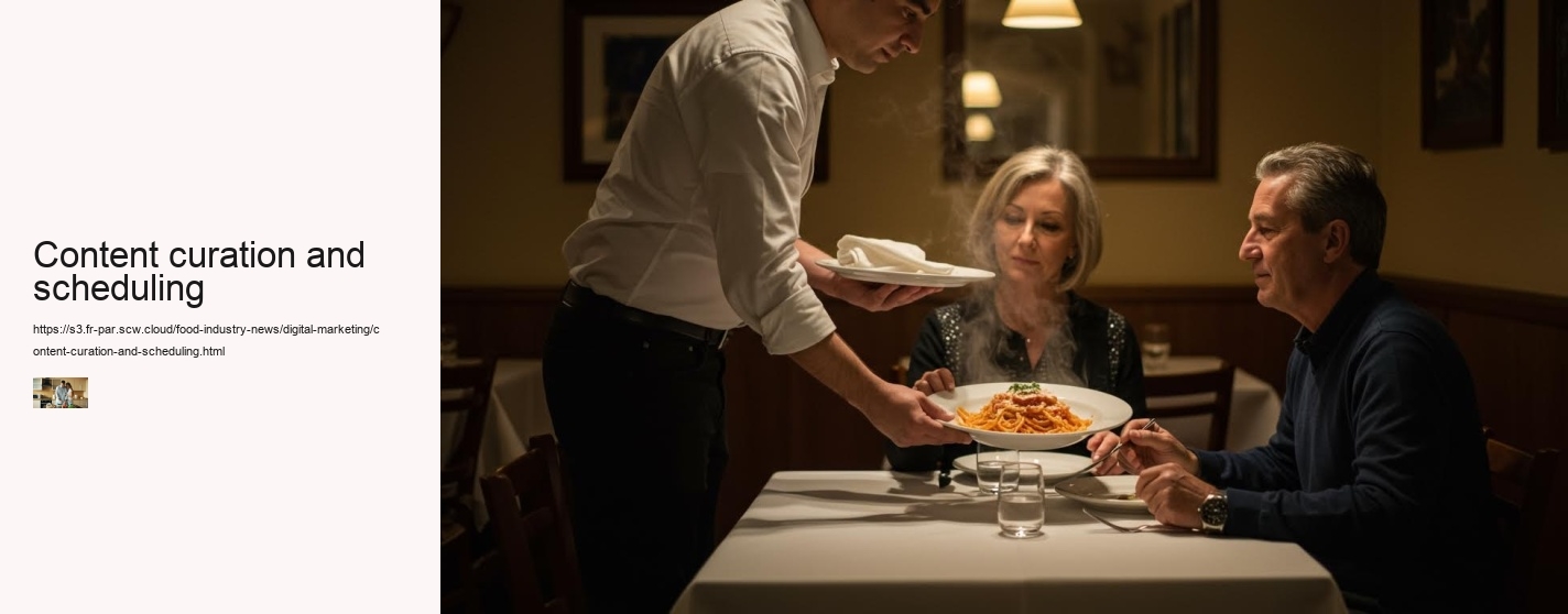 Content curation and scheduling