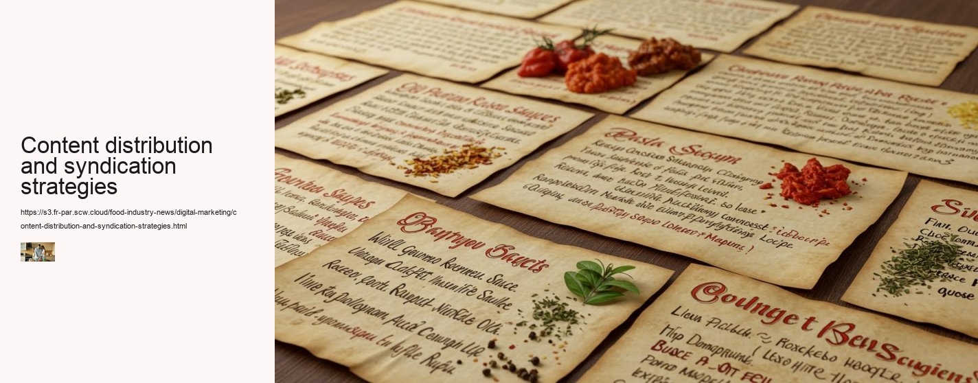 Content distribution and syndication strategies