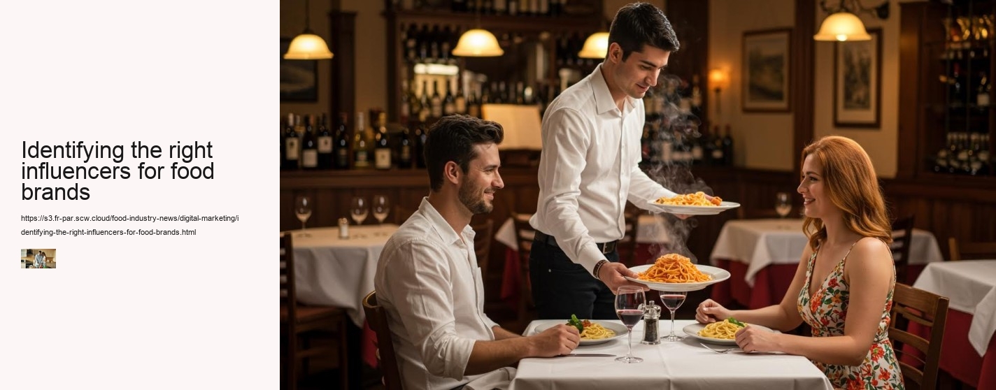 Identifying the right influencers for food brands