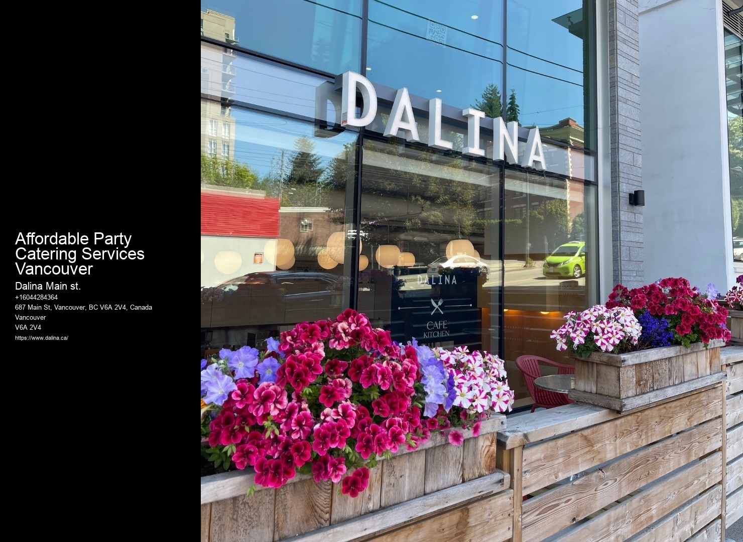 Outdoor Wedding Catering Specialists Affordable Party Catering Services Vancouver