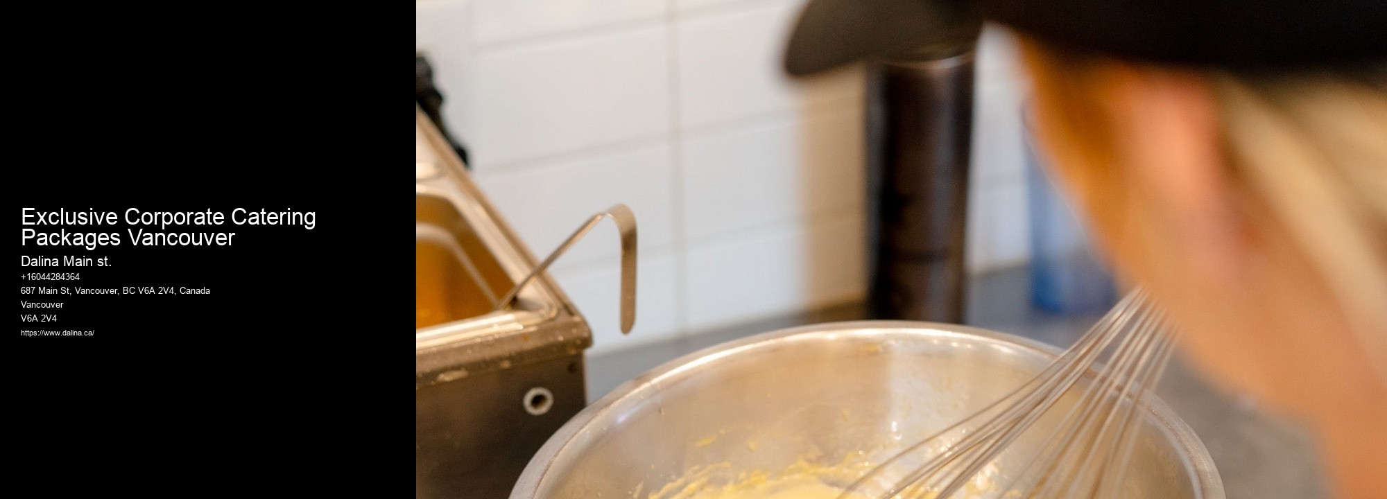 Local Wedding Caterers Exclusive Corporate Catering Packages Vancouver