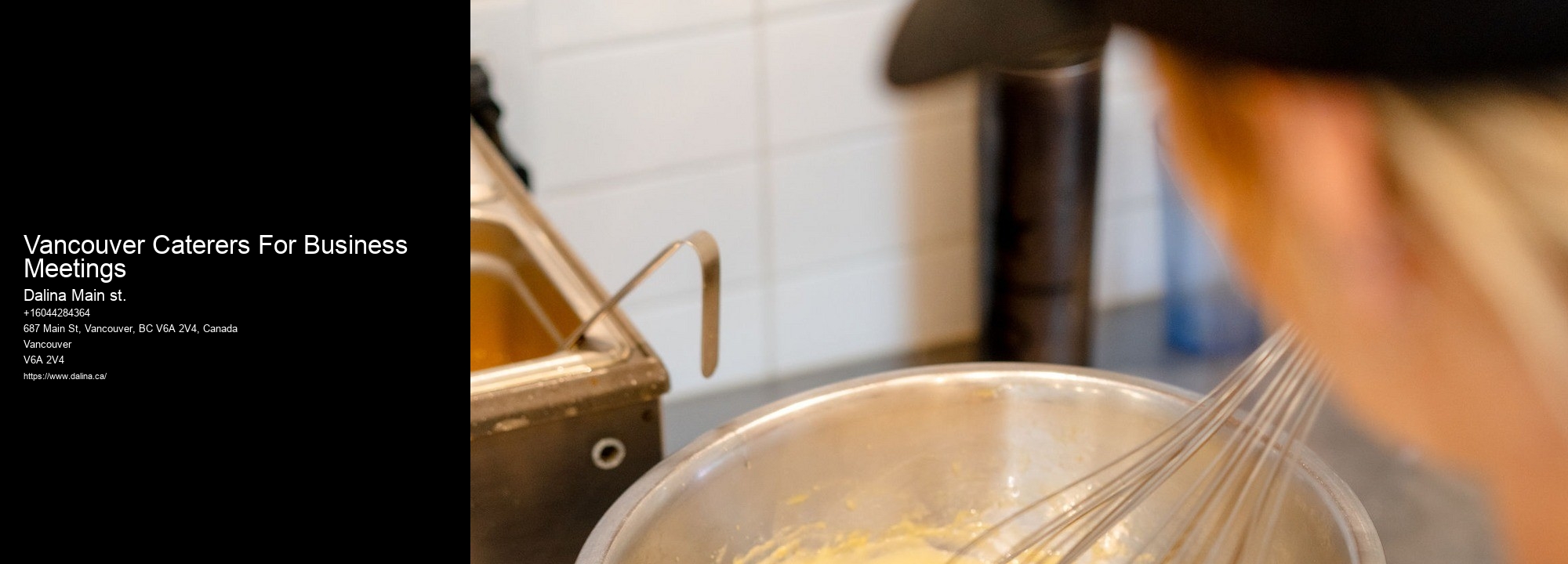 Affordable Business Lunch Catering Vancouver Caterers For Business Meetings