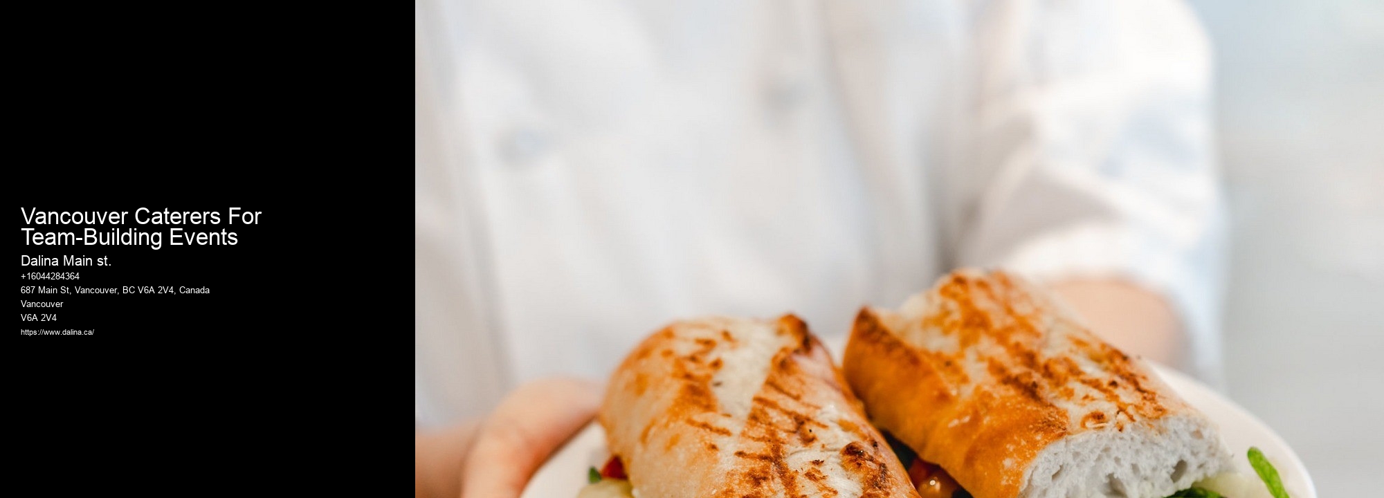 Small Event Caterers Vancouver Caterers For Team-Building Events