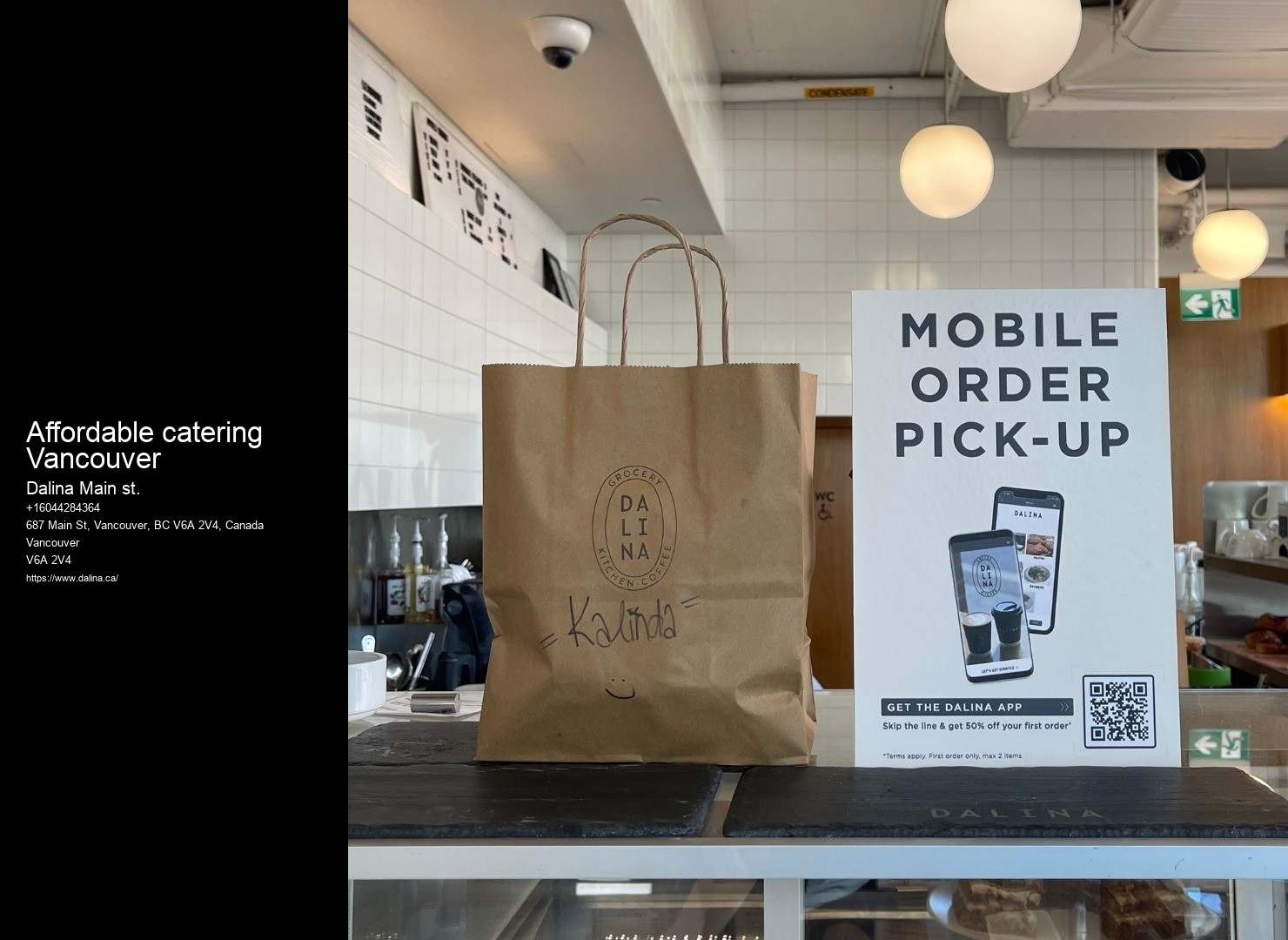 Gourmet Meal Delivery Affordable catering Vancouver