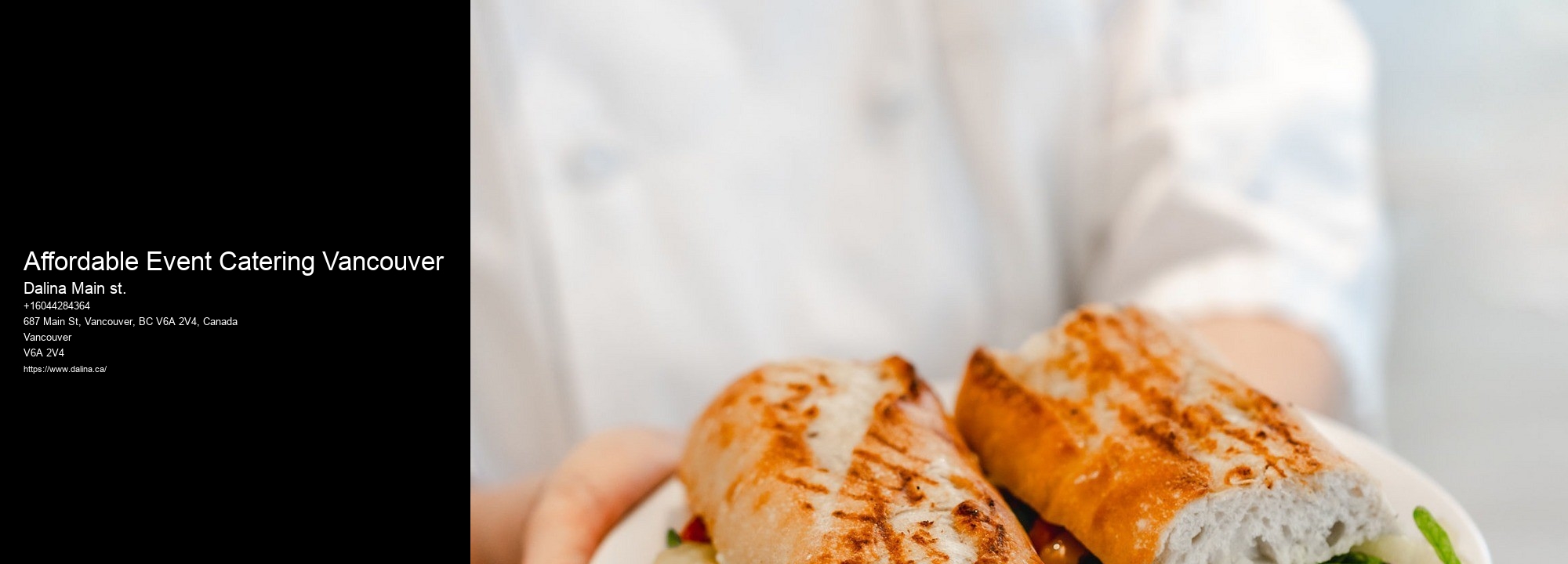 Asian fusion catering Affordable Event Catering Vancouver