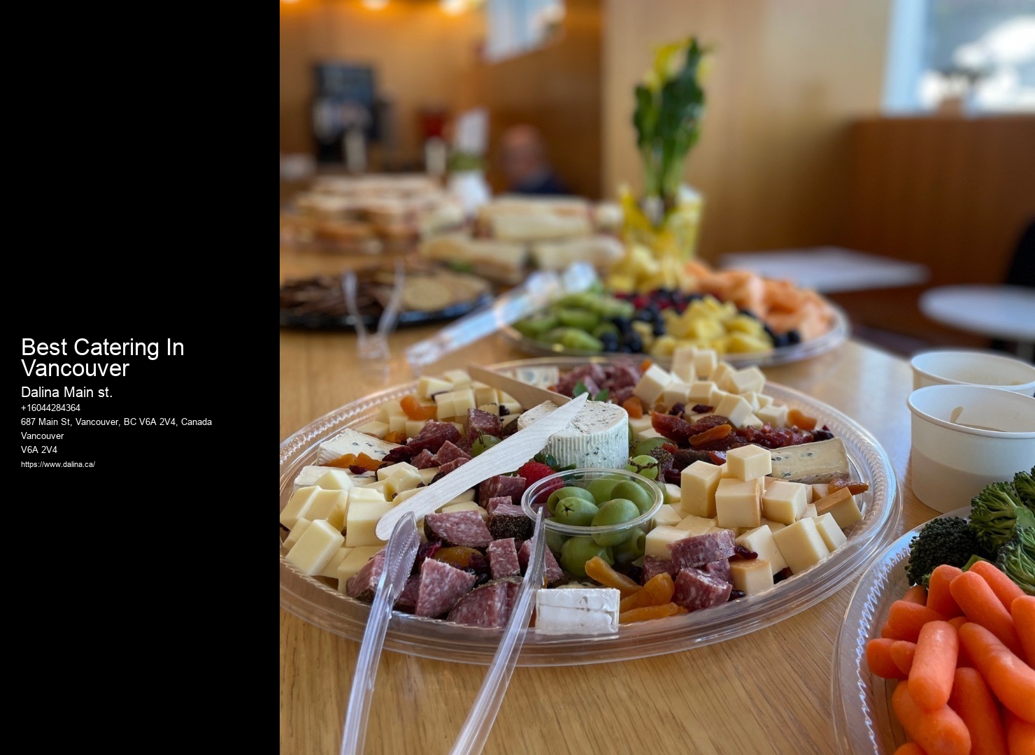 Catering For Corporate Events Best Catering In Vancouver