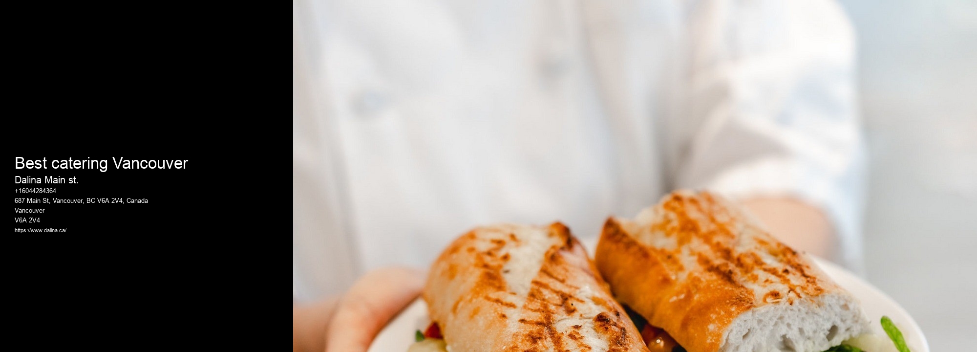 Event catering for weddings Best catering Vancouver